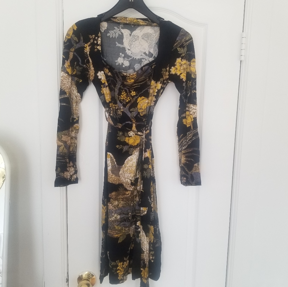 Roberto Cavalli Printed Jersey Dress